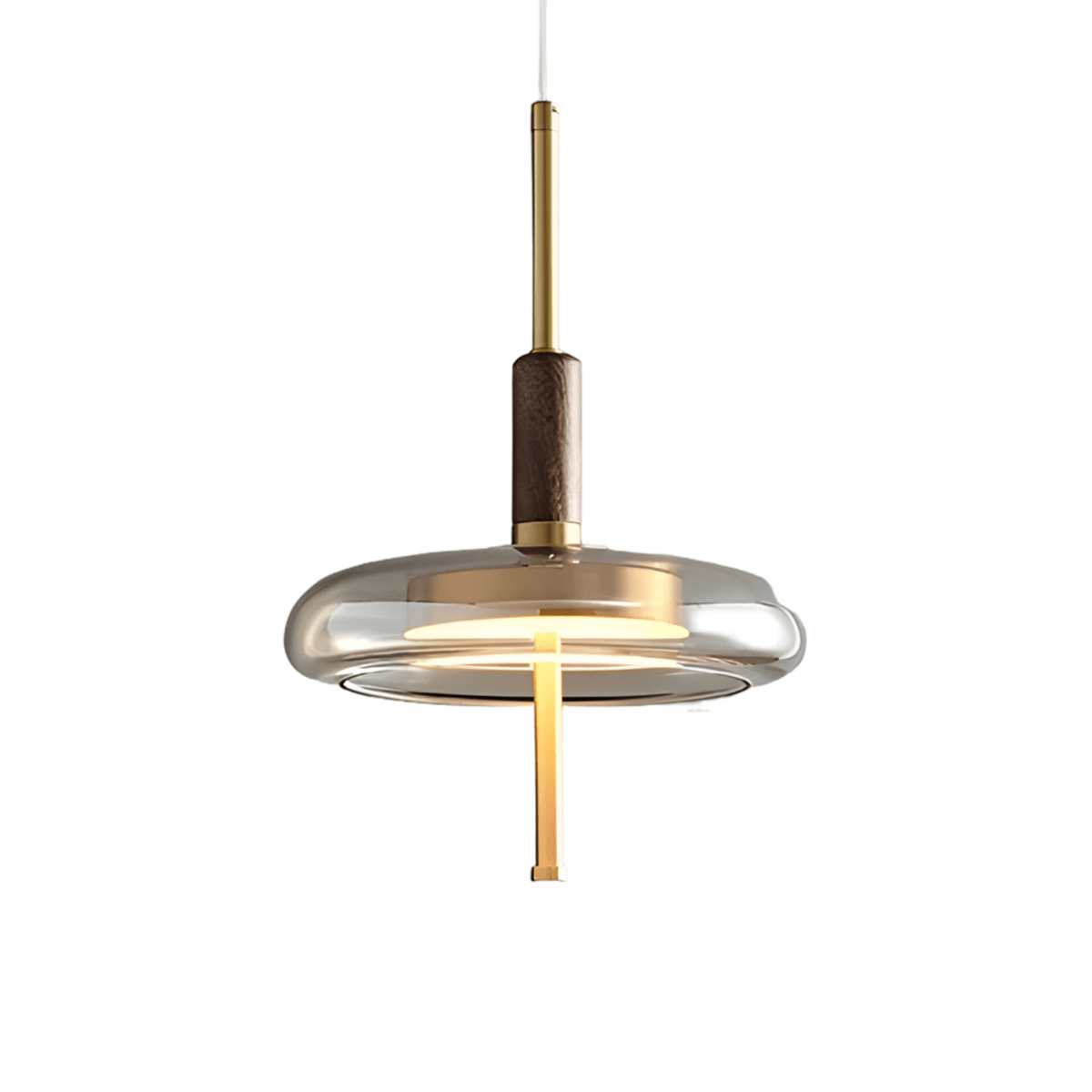 Luminária Pendente Moderna Minimalista LED Vidro Finx - ORNE™ — decor studio