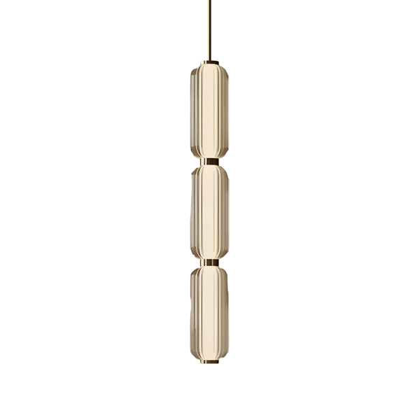 Luminária Pendente Moderna Minimalista LED Vidro Metal Asher - ORNE™ — decor studio