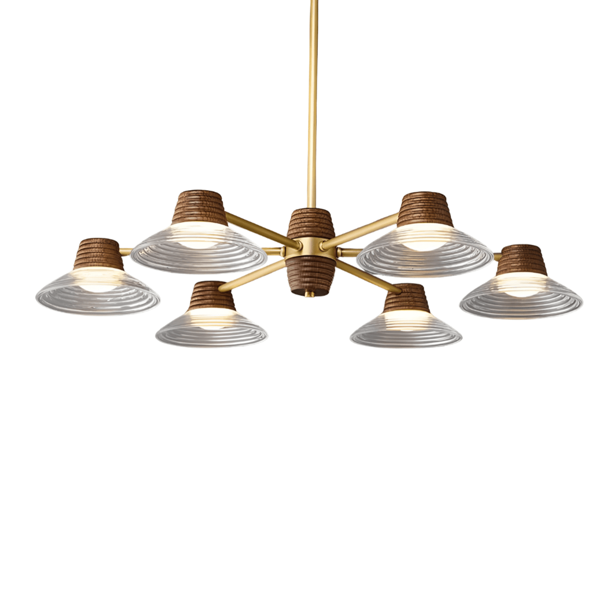 Luminária Pendente Moderna Minimalista LED Vidro Metal Boulevir - ORNE™ — decor studio