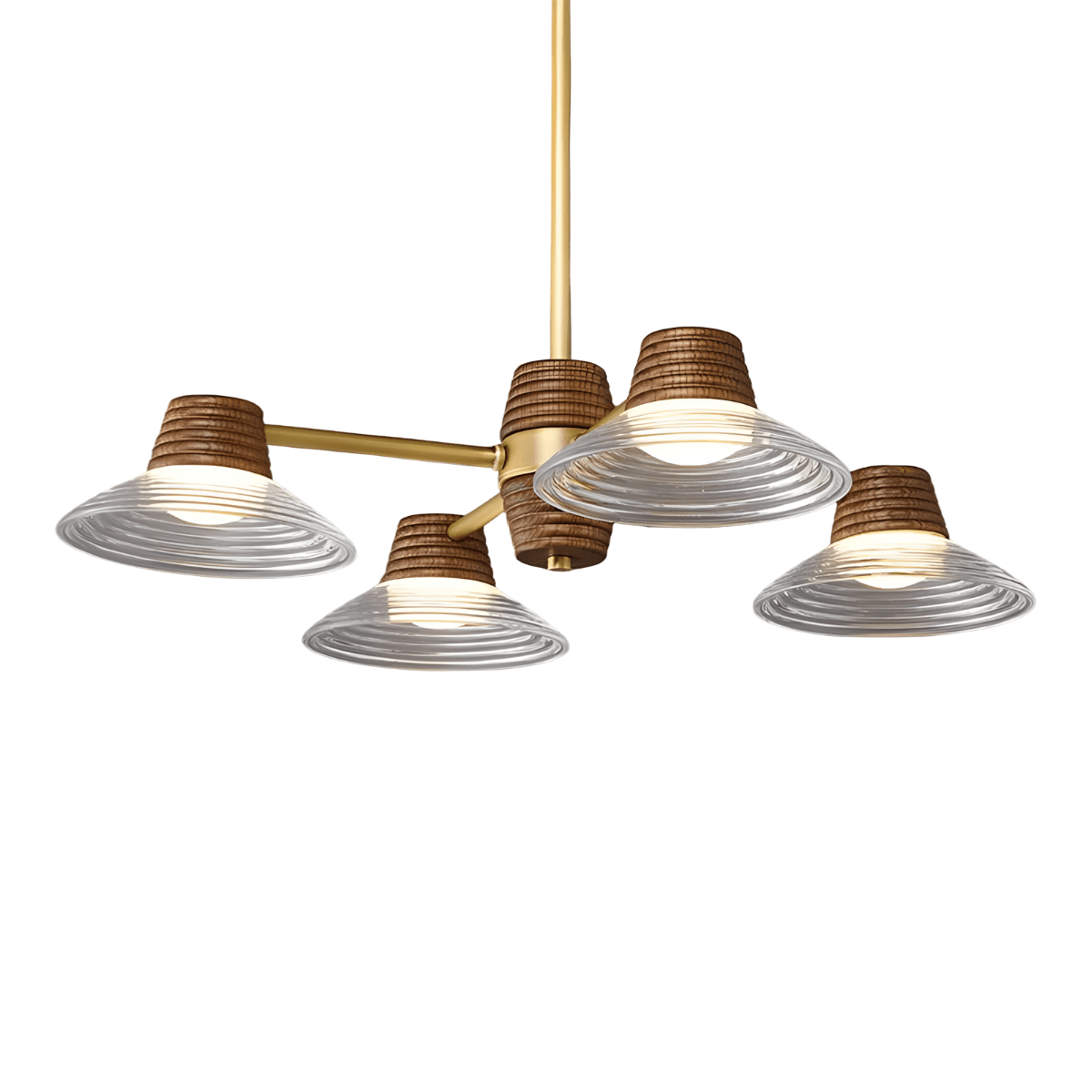 Luminária Pendente Moderna Minimalista LED Vidro Metal Boulevir - ORNE™ — decor studio