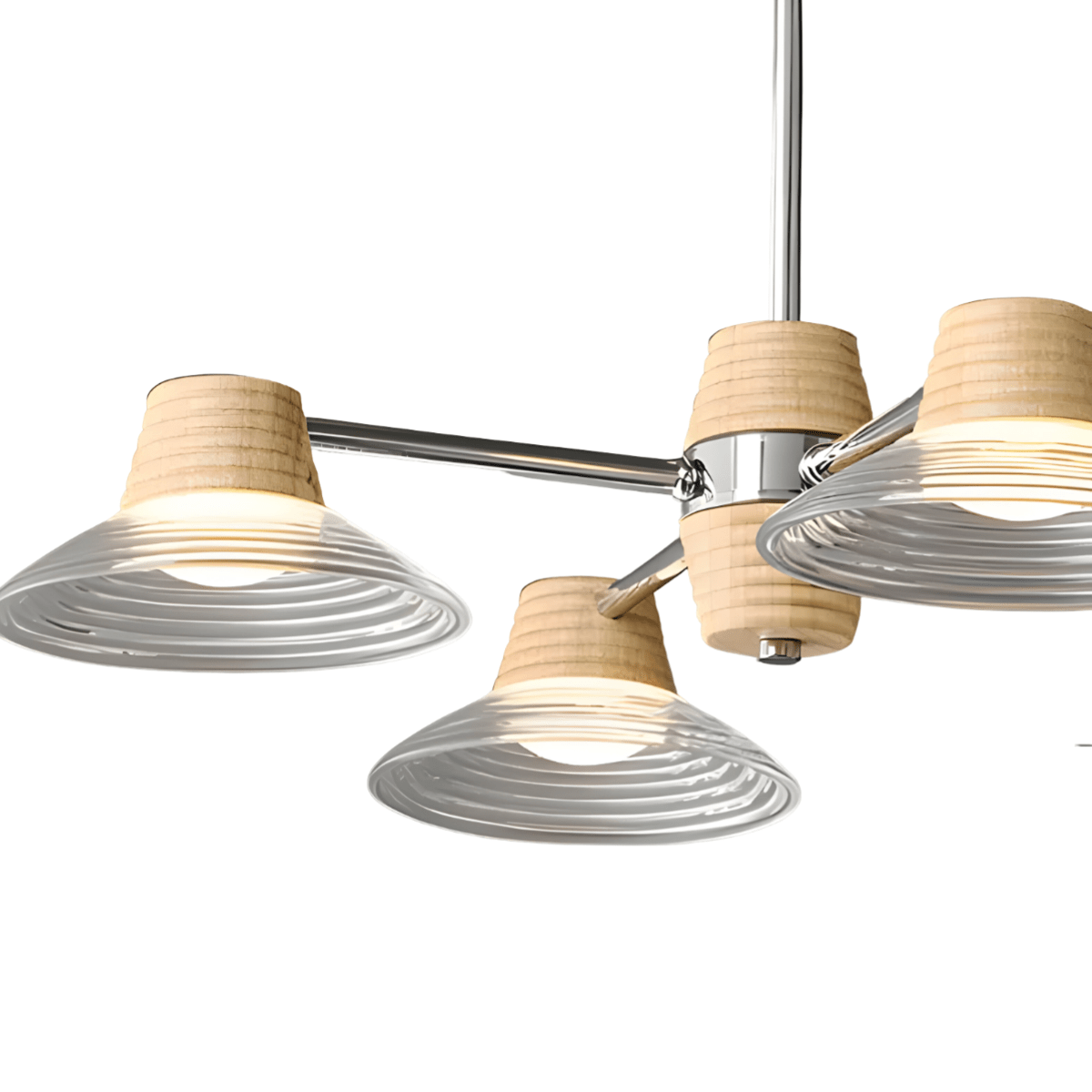 Luminária Pendente Moderna Minimalista LED Vidro Metal Boulevir - ORNE™ — decor studio