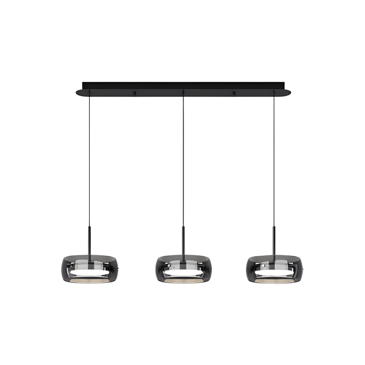 Luminária Pendente Moderna Minimalista LED Vidro Metal Cantille - ORNE™ — decor studio