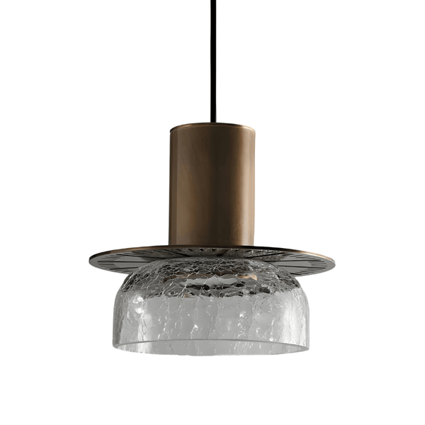 Luminária Pendente Moderna Minimalista LED Vidro Metal Pajallie - ORNE™ — decor studio