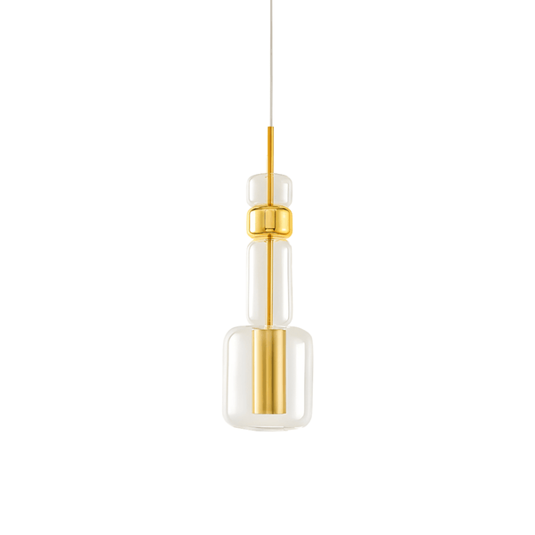 Luminária Pendente Moderna Minimalista LED Vidro Vienno - ORNE™ — decor studio