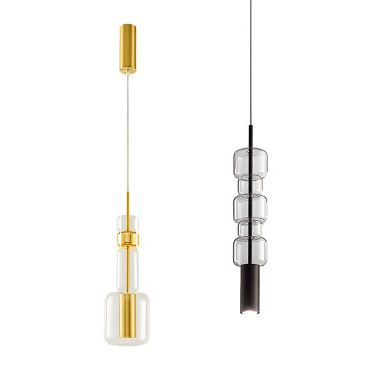 Luminária Pendente Moderna Minimalista LED Vidro Vienno - ORNE™ — decor studio