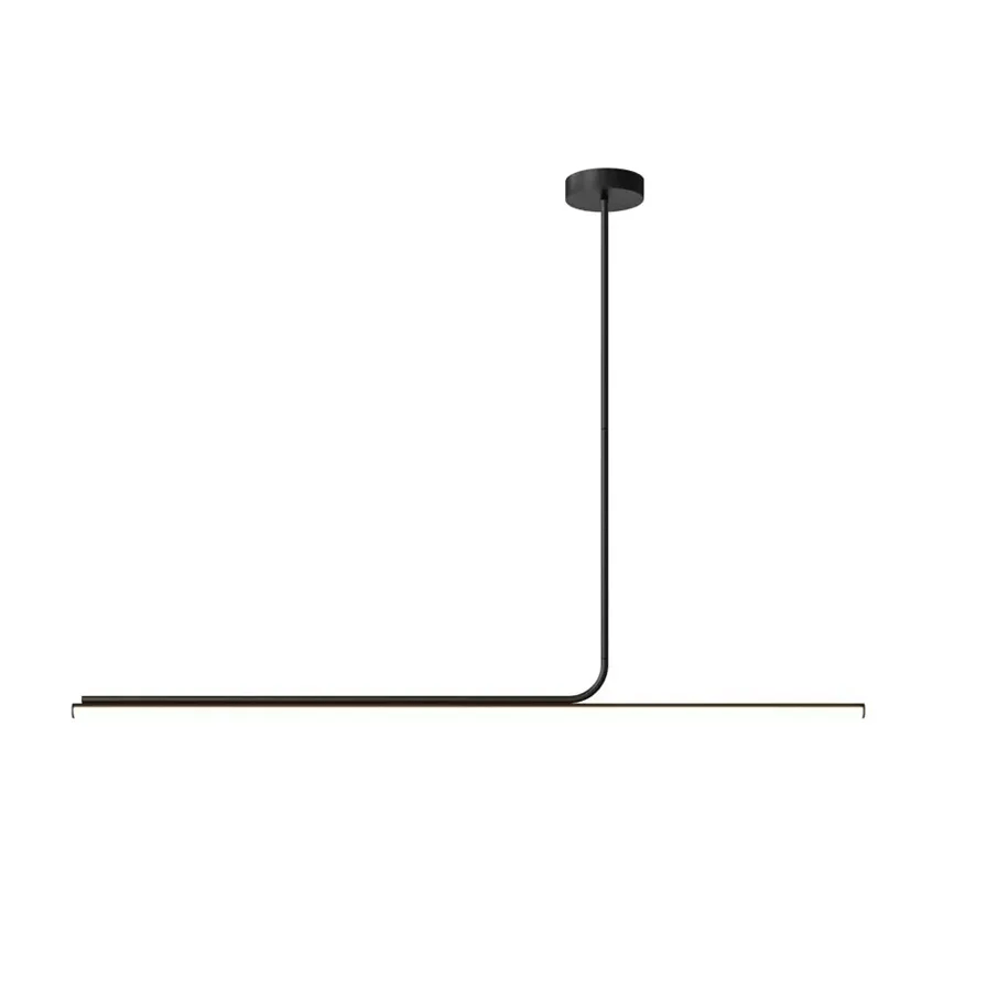 Luminária Pendente Moderna Minimalista Linear Metal LED Belga - ORNE™ — decor studio
