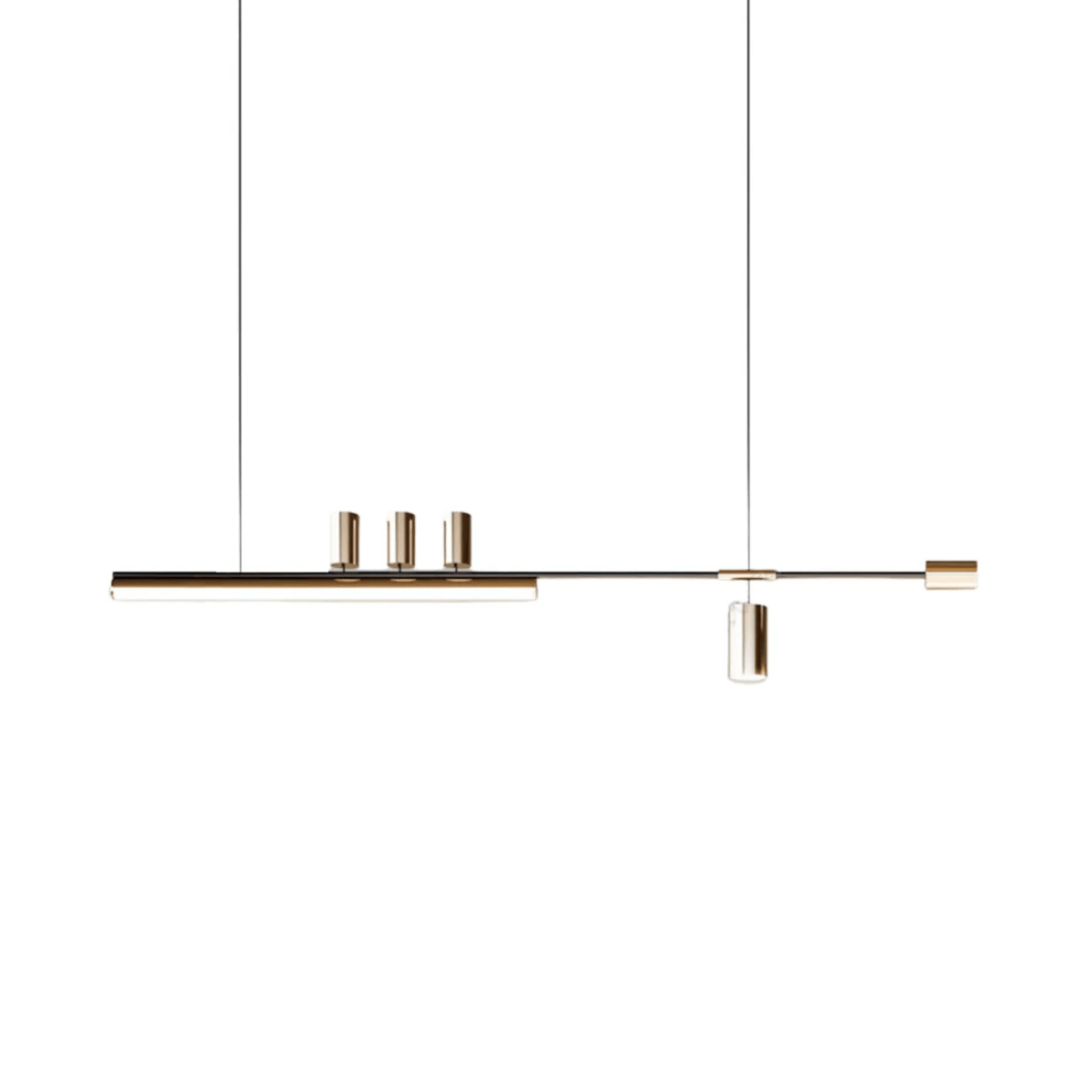 Luminária Pendente Moderna Minimalista Linear Sail - ORNE™ — decor studio