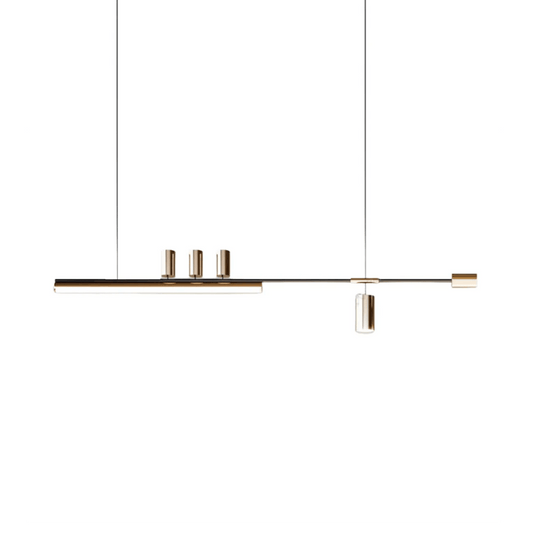 Luminária Pendente Moderna Minimalista Linear Sail - ORNE™ — decor studio