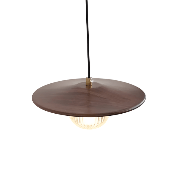 Luminária Pendente Moderna Minimalista Madeira Darla - ORNE™ — decor studio
