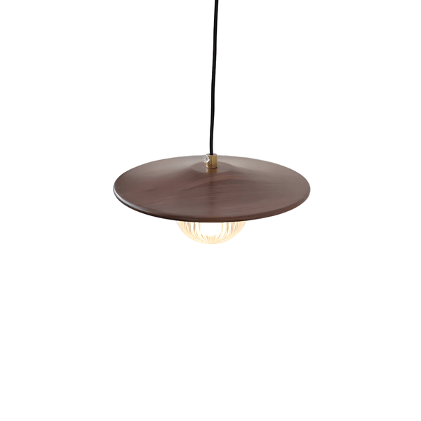 Luminária Pendente Moderna Minimalista Madeira Darla - ORNE™ — decor studio