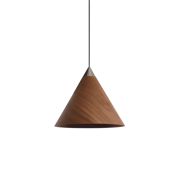 Luminária Pendente Moderna Minimalista Madeira Derack - ORNE™ — decor studio