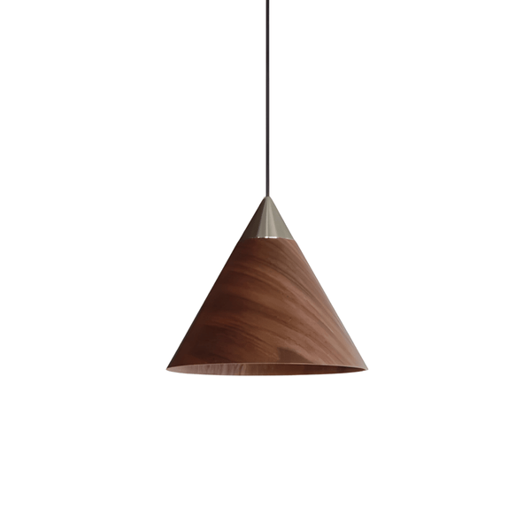 Luminária Pendente Moderna Minimalista Madeira Derack - ORNE™ — decor studio