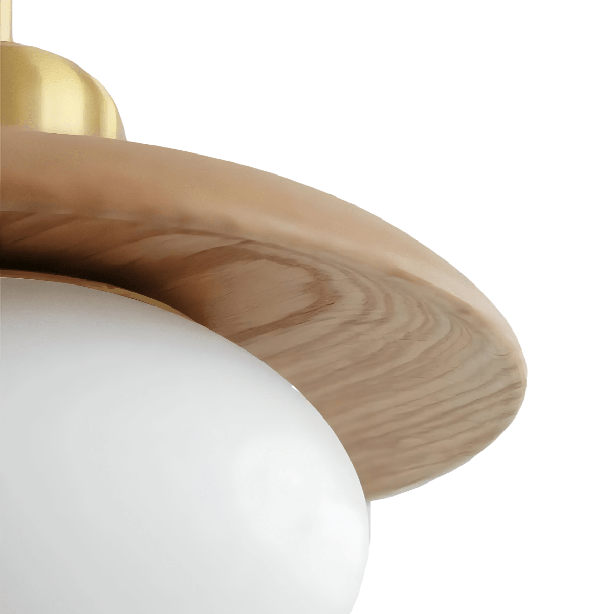 Luminária Pendente Moderna Minimalista Madeira Fendi Light - ORNE™ — decor studio