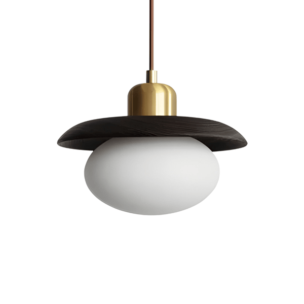 Luminária Pendente Moderna Minimalista Madeira Fendi Light - ORNE™ — decor studio