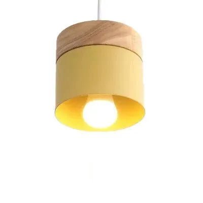 Luminária Pendente Moderna Minimalista Madeira Hap - ORNE™ — decor studio