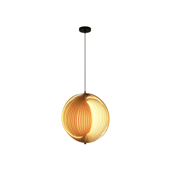Luminária Pendente Moderna Minimalista Madeira Lium - ORNE™ — decor studio