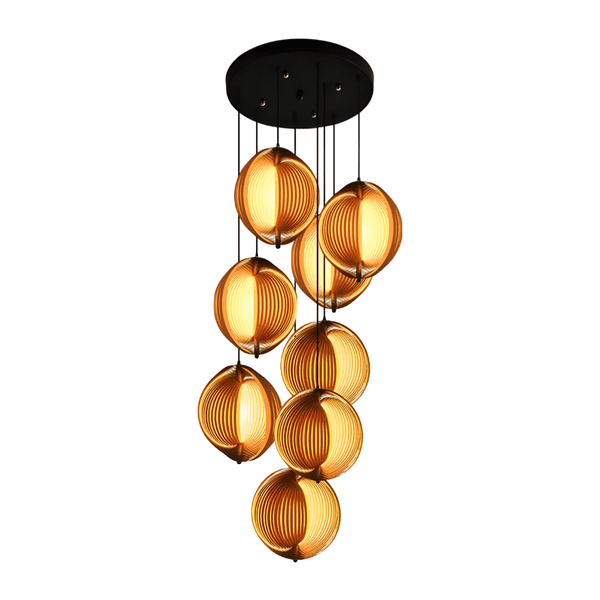 Luminária Pendente Moderna Minimalista Madeira Lium - ORNE™ — decor studio