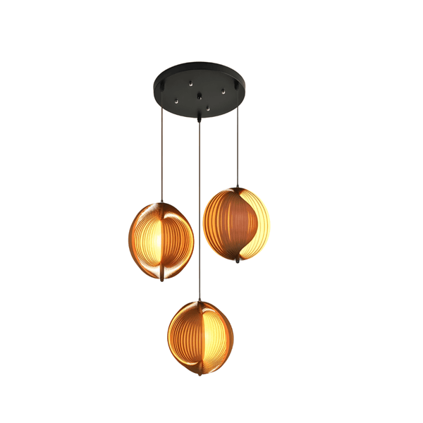Luminária Pendente Moderna Minimalista Madeira Lium - ORNE™ — decor studio