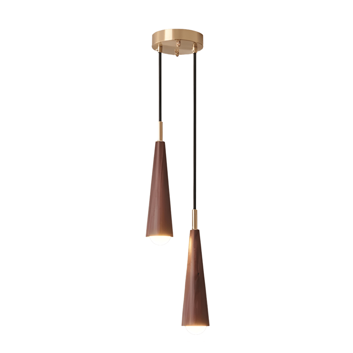 Luminária Pendente Moderna Minimalista Madeira Savanna - ORNE™ — decor studio