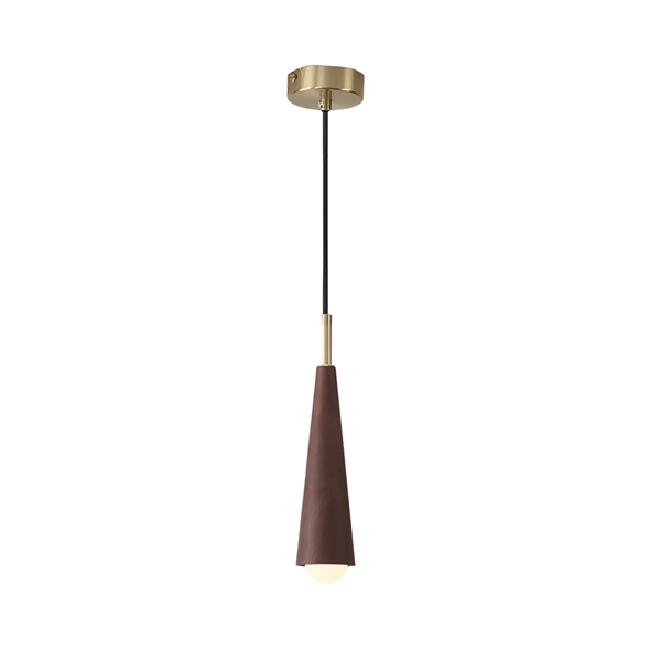 Luminária Pendente Moderna Minimalista Madeira Savanna - ORNE™ — decor studio