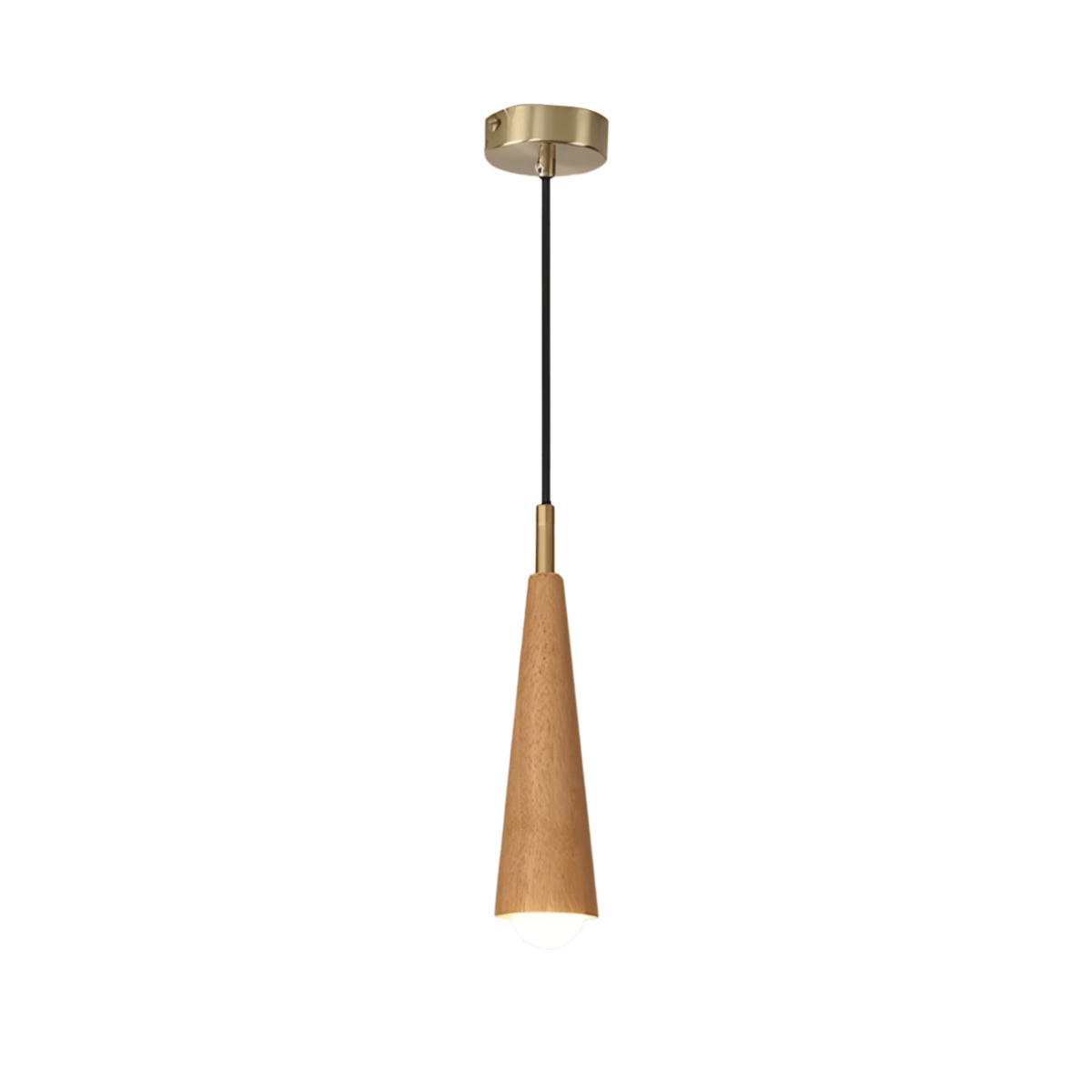 Luminária Pendente Moderna Minimalista Madeira Savanna - ORNE™ — decor studio