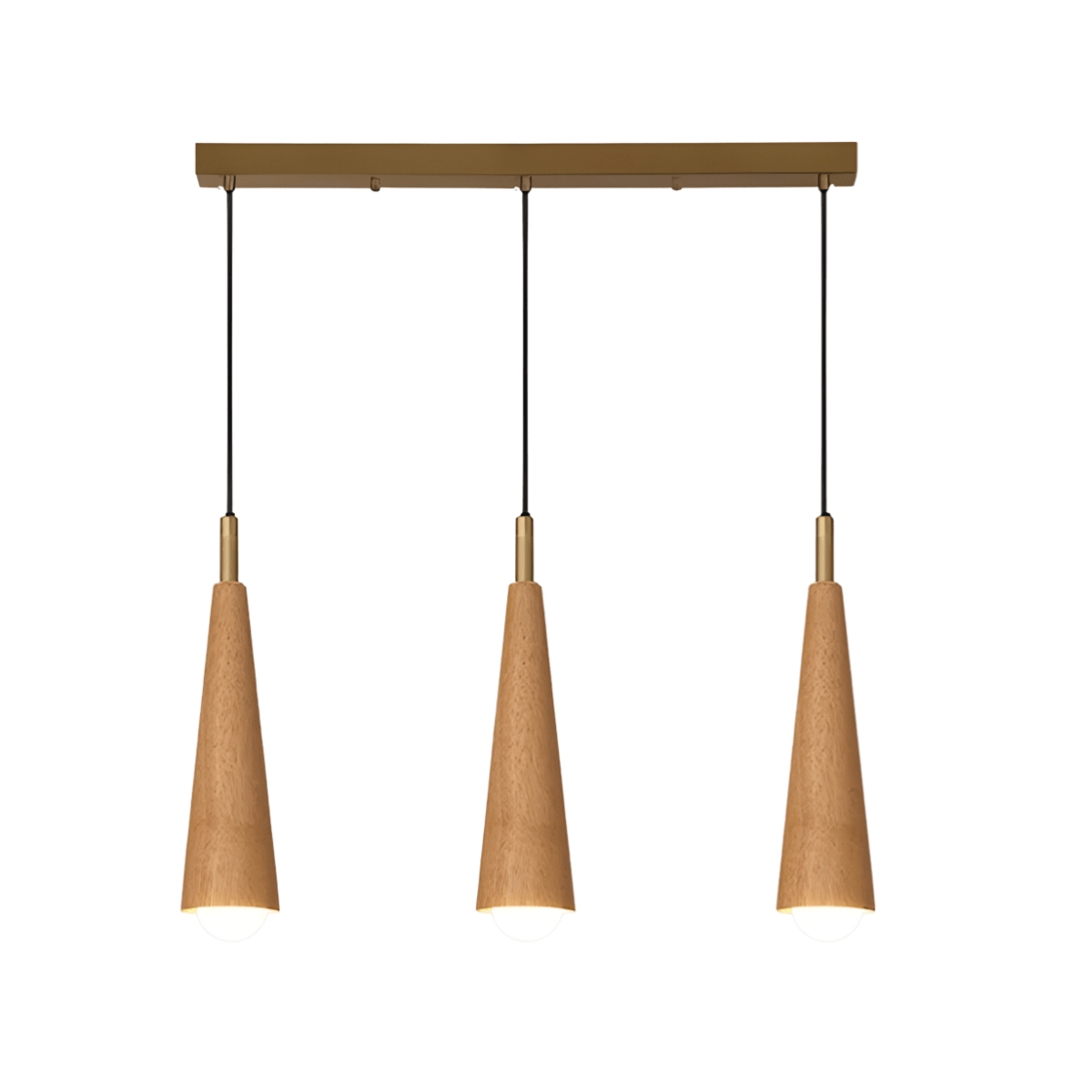 Luminária Pendente Moderna Minimalista Madeira Savanna - ORNE™ — decor studio