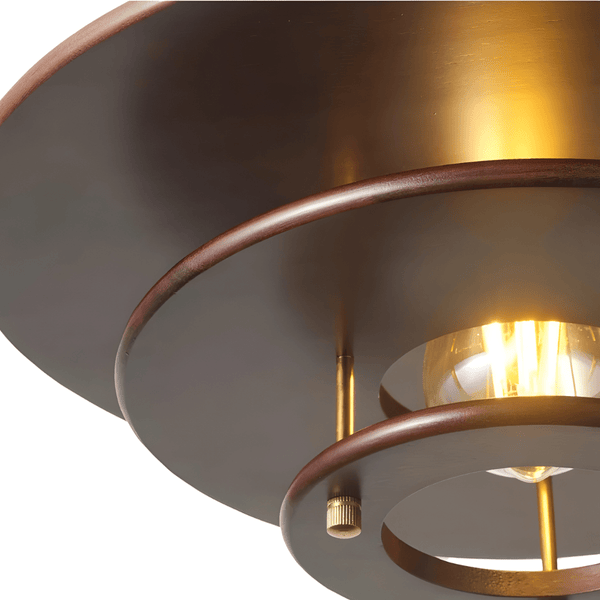 Luminária Pendente Moderna Minimalista Madeira Scateri - ORNE™ — decor studio