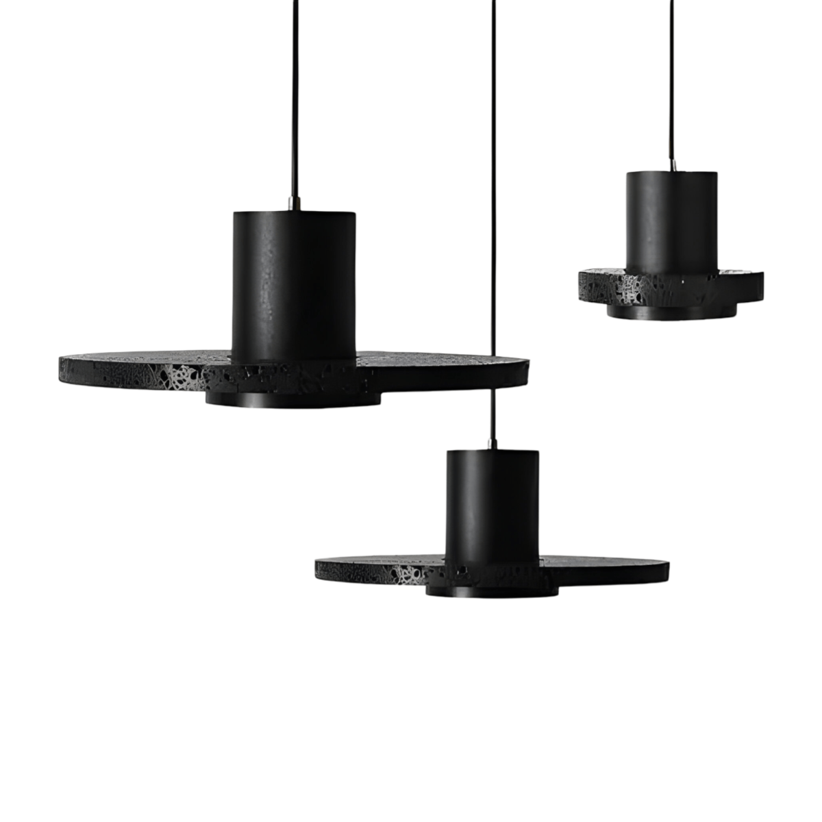 Luminária Pendente Moderna Minimalista Mármore Travertino Gouvel - ORNE™ — decor studio