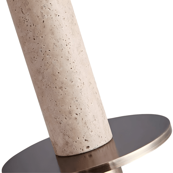 Luminária Pendente Moderna Minimalista Mármore Travertino Piemont - ORNE™ — decor studio
