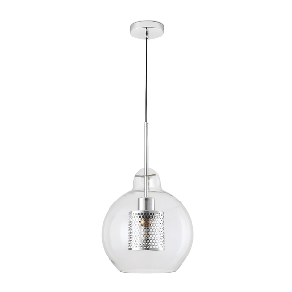 Luminária Pendente Moderna Minimalista Metal Globo Vidro Glint - ORNE™ — decor studio