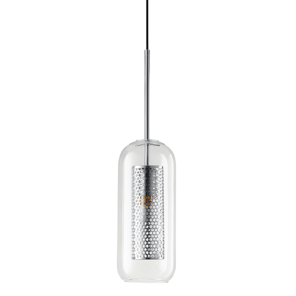 Luminária Pendente Moderna Minimalista Metal Globo Vidro Glint - ORNE™ — decor studio