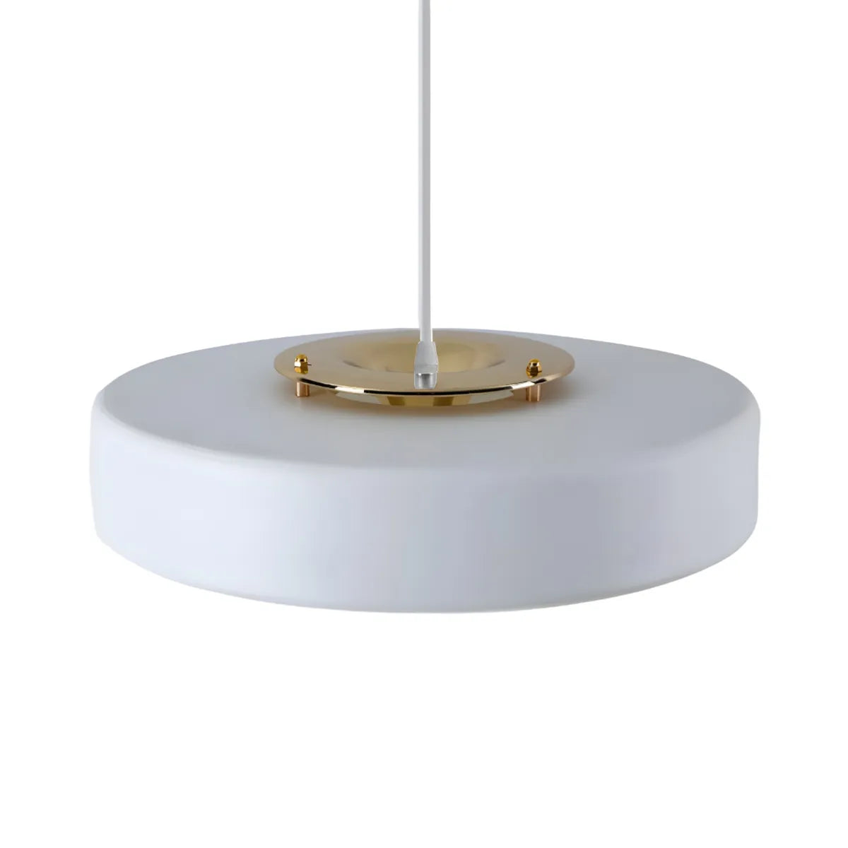 Luminária Pendente Moderna Minimalista Metal LED Milan - Azul / Ø35cm