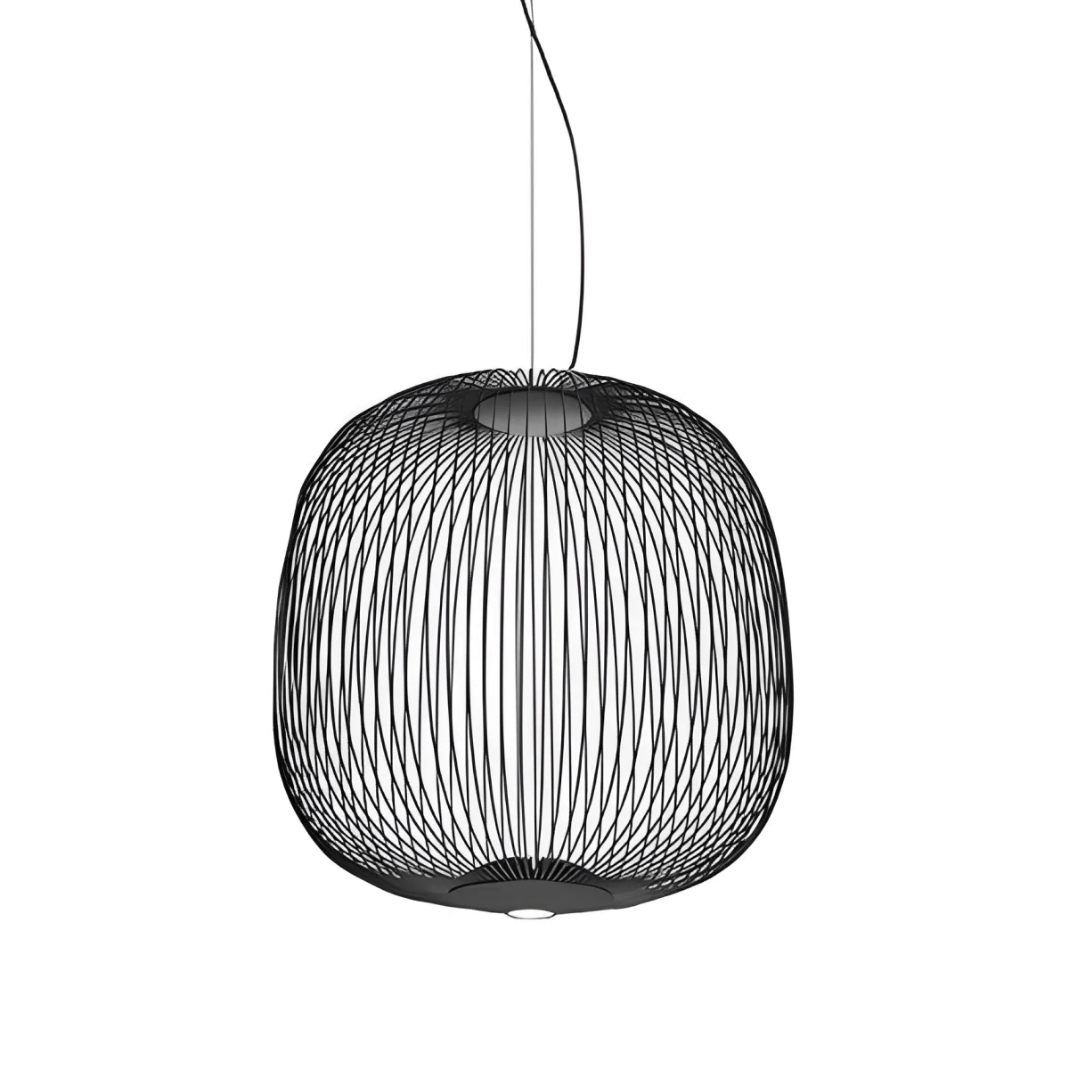 Luminária Pendente Moderna Minimalista Metal LED Preto Aral - ORNE™ — decor studio