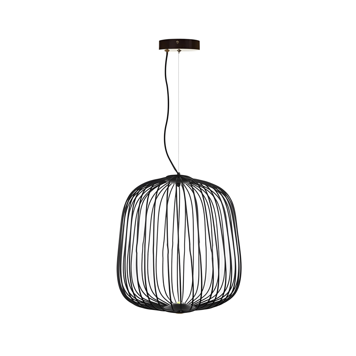 Luminária Pendente Moderna Minimalista Metal LED Preto Aral - ORNE™ — decor studio