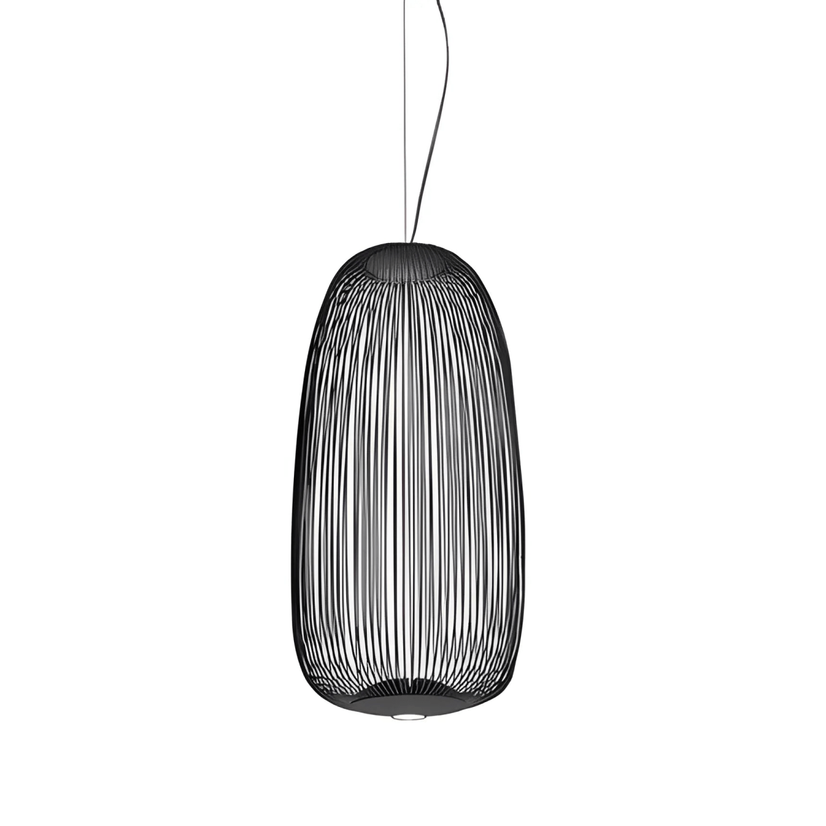 Luminária Pendente Moderna Minimalista Metal LED Preto Aral - ORNE™ — decor studio
