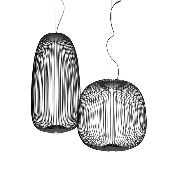 Luminária Pendente Moderna Minimalista Metal LED Preto Aral - ORNE™ — decor studio
