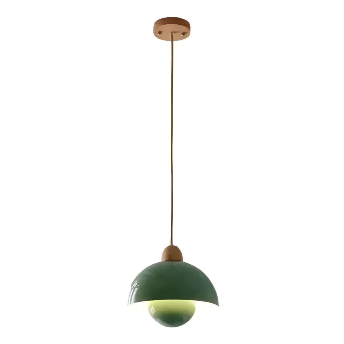 Luminária Pendente Moderna Minimalista Metal Madeira Bergen - ORNE™ — decor studio