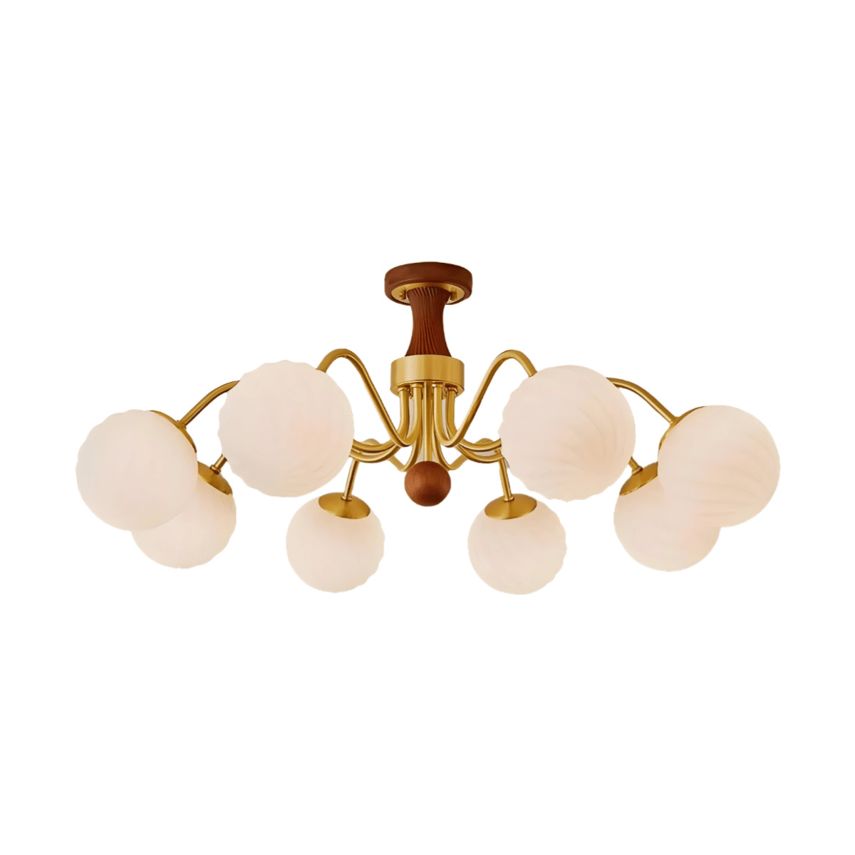 Luminária Pendente Moderna Minimalista Metal Madeira Cigatto - ORNE™ — decor studio