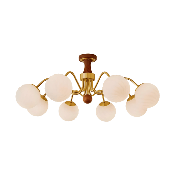 Luminária Pendente Moderna Minimalista Metal Madeira Cigatto - ORNE™ — decor studio