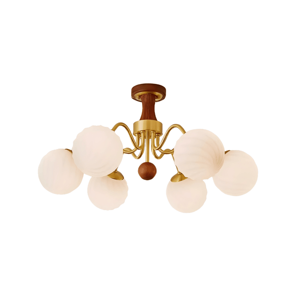 Luminária Pendente Moderna Minimalista Metal Madeira Cigatto - ORNE™ — decor studio