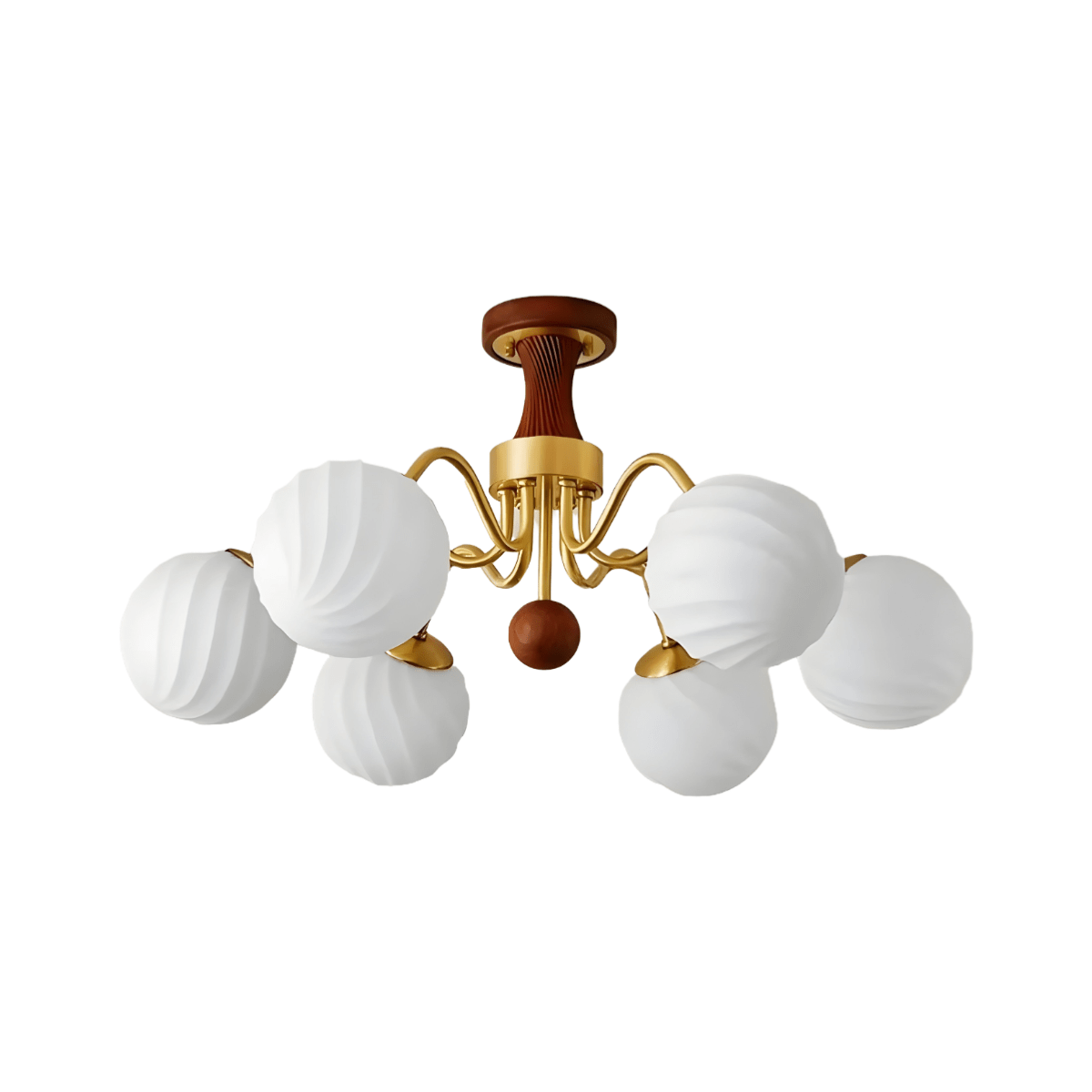 Luminária Pendente Moderna Minimalista Metal Madeira Cigatto - ORNE™ — decor studio