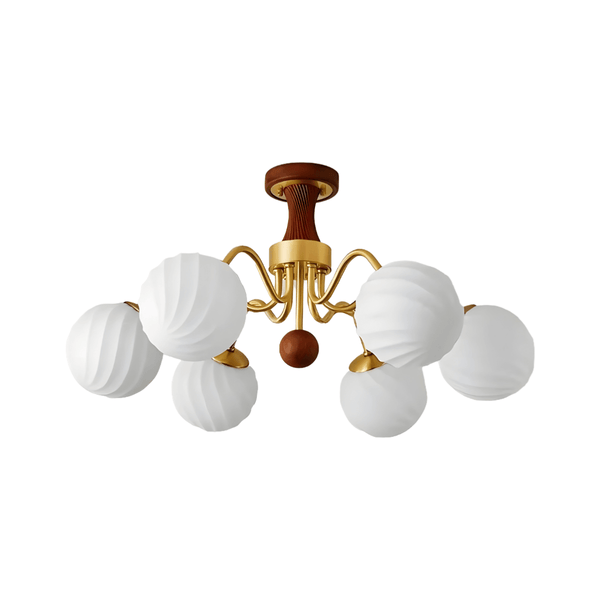 Luminária Pendente Moderna Minimalista Metal Madeira Cigatto - ORNE™ — decor studio