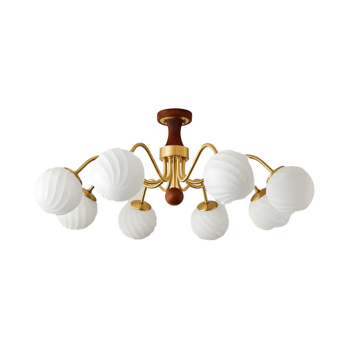 Luminária Pendente Moderna Minimalista Metal Madeira Cigatto - ORNE™ — decor studio