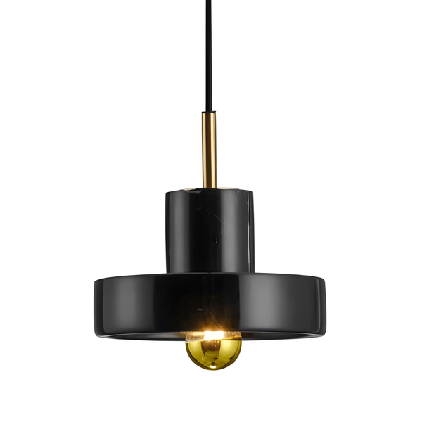 Luminária Pendente Moderna Minimalista Metal Mármore Astra - ORNE™ — decor studio