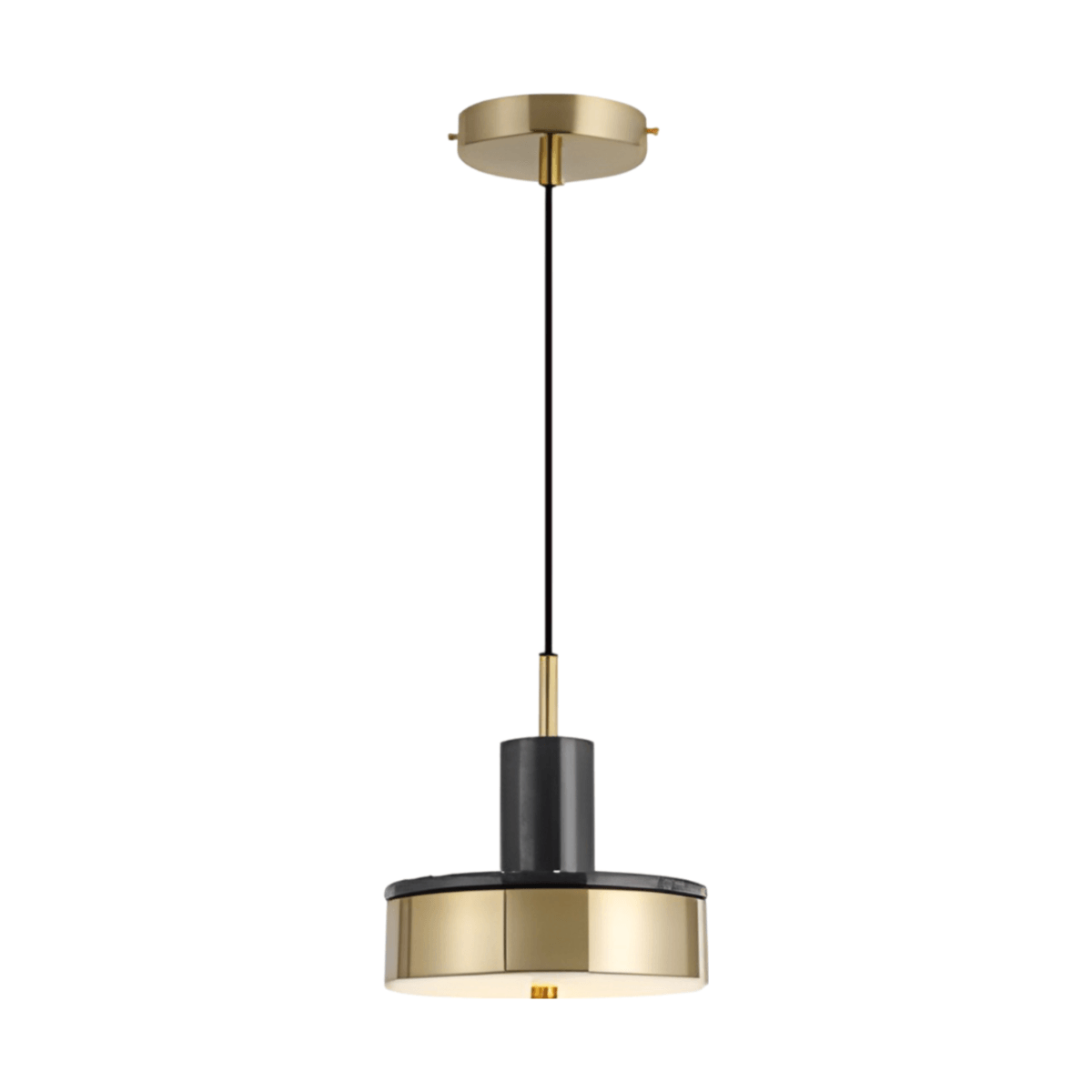 Luminária Pendente Moderna Minimalista Metal Mármore Rayo - ORNE™ — decor studio