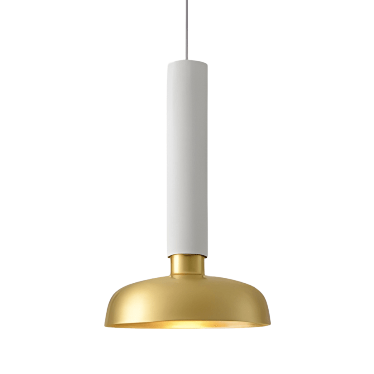 Luminária Pendente Moderna Minimalista Metal Solis - Branco