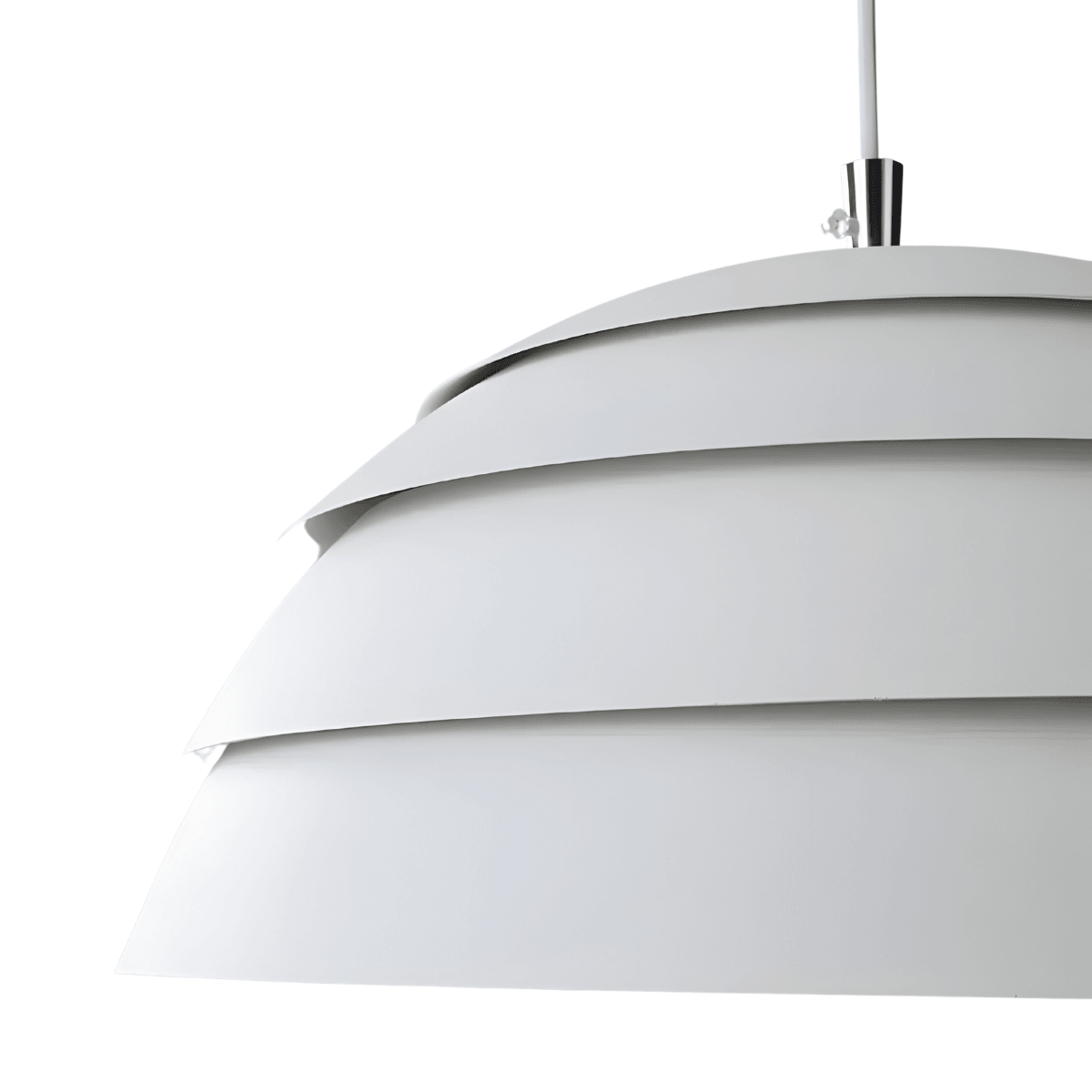 Luminária Pendente Moderna Minimalista Metal Summer - Branco / Branco Quente (3000K)