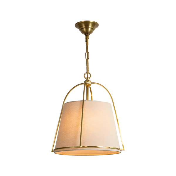 Luminária Pendente Moderna Minimalista Metal Tecido Daccaro - ORNE™ — decor studio