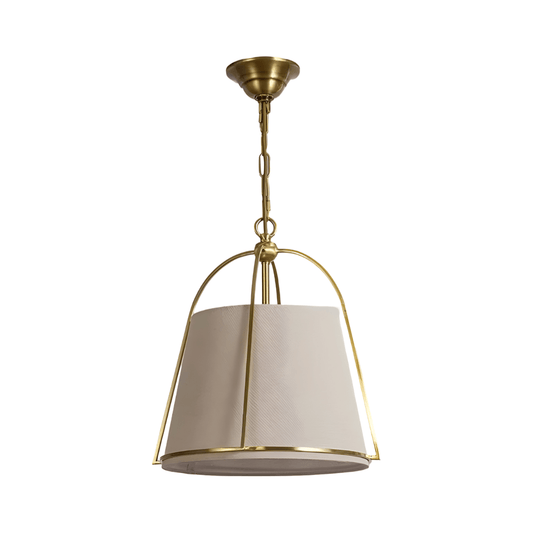 Luminária Pendente Moderna Minimalista Metal Tecido Daccaro - ORNE™ — decor studio