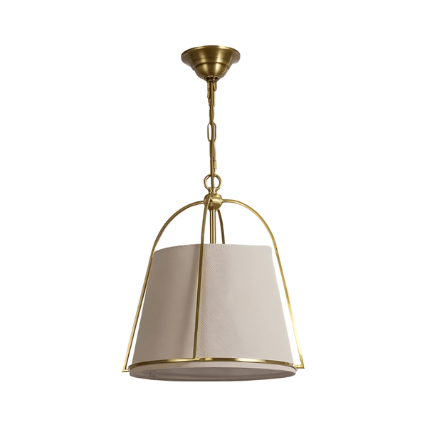 Luminária Pendente Moderna Minimalista Metal Tecido Daccaro - ORNE™ — decor studio